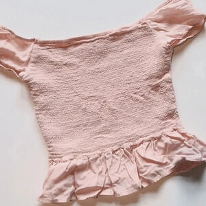 Candies Off Shoulder Crop Top